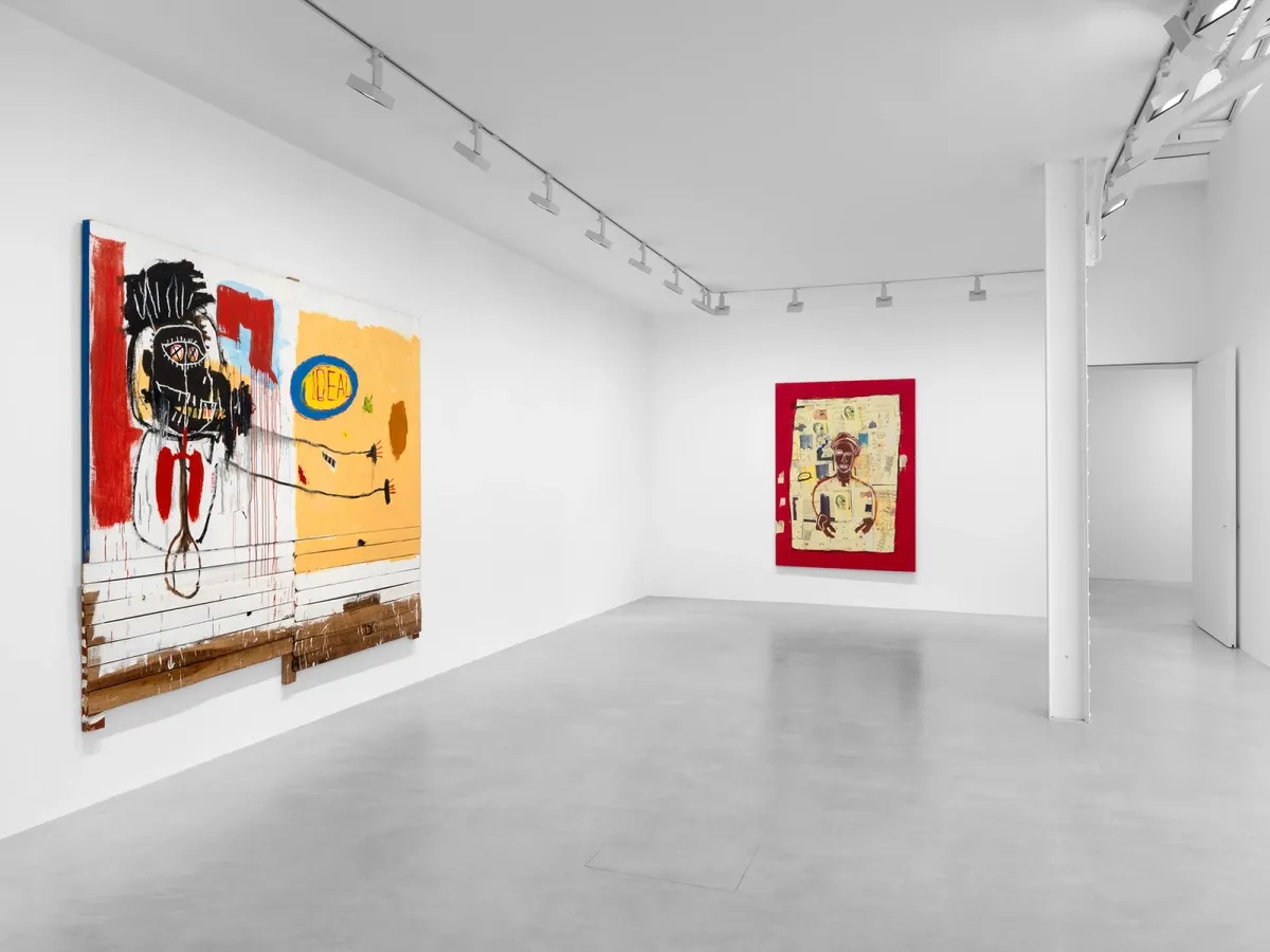 Installation view of Au 108 rue Vieille du Temple: A Shared Legacy with Galerie Yvon Lambert