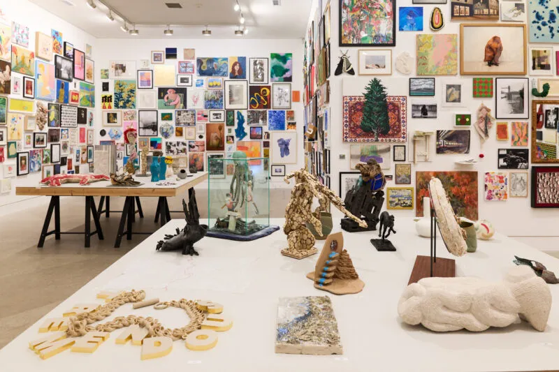 Installation view of Annual Open 2026
