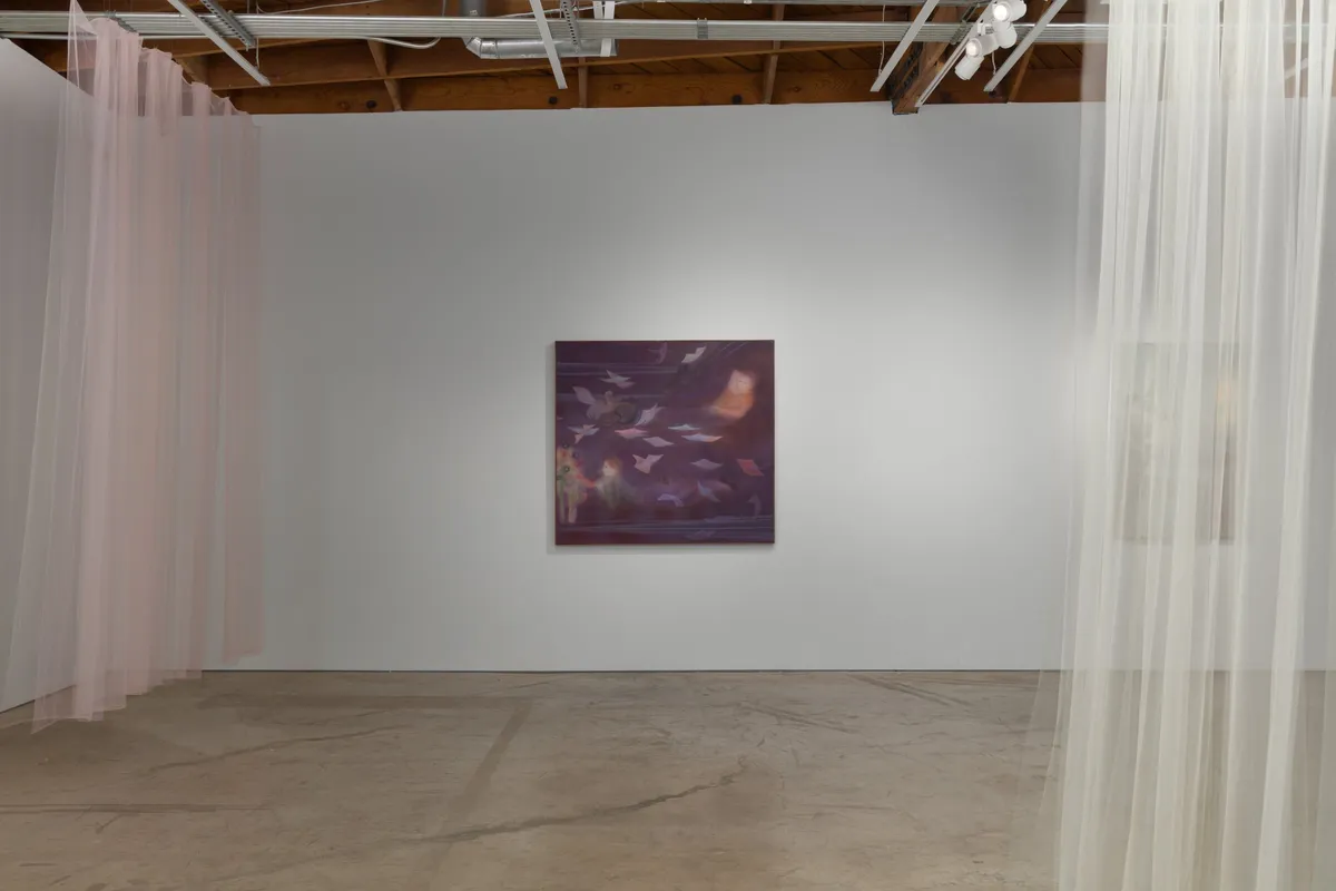Installation view of Xingzi Gu: Periphery Dreaming