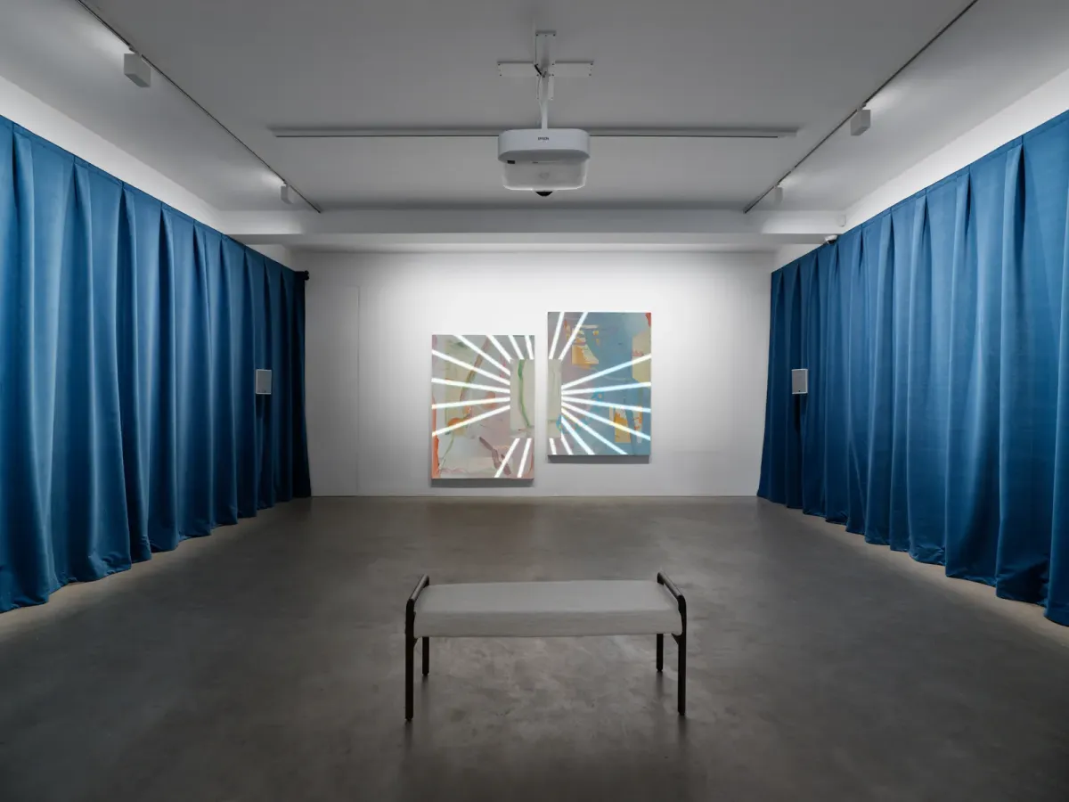 Installation view of Elsa-Louise Manceaux and Hilda Palafox: Intersections