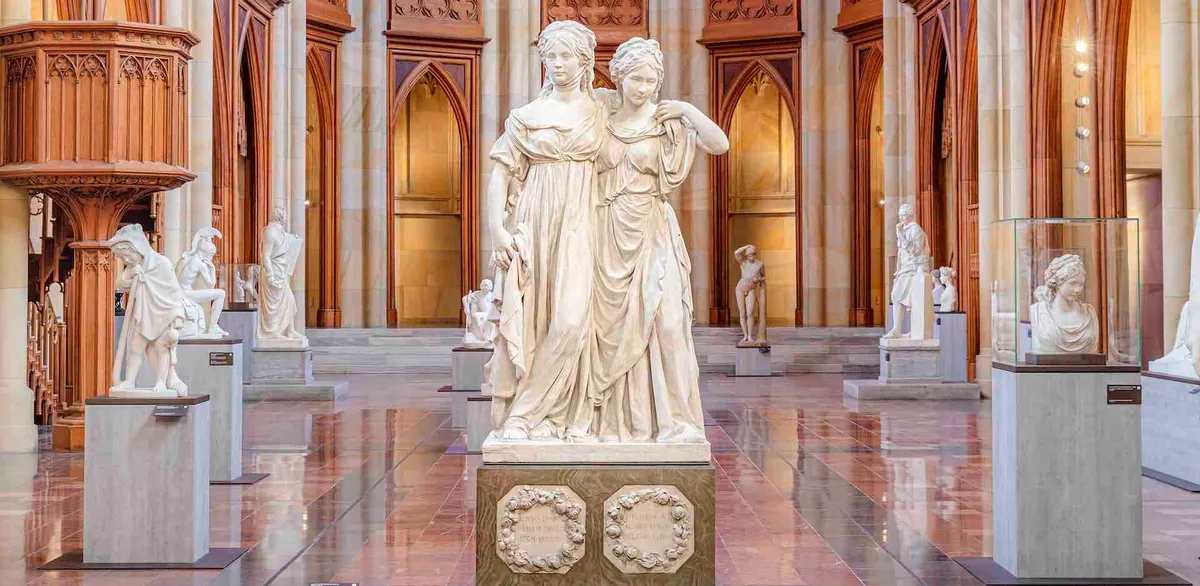 Installation view of Ideal and Form: 19th Century Sculpture from the Nationalgalerie Collection