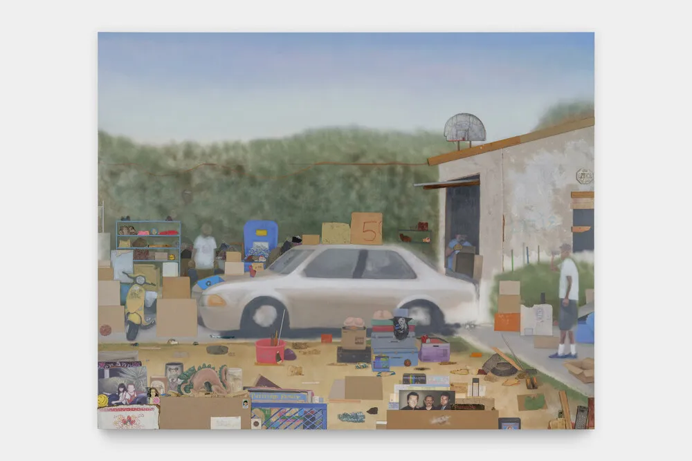 Installation view of Michael Alvarez: I See You