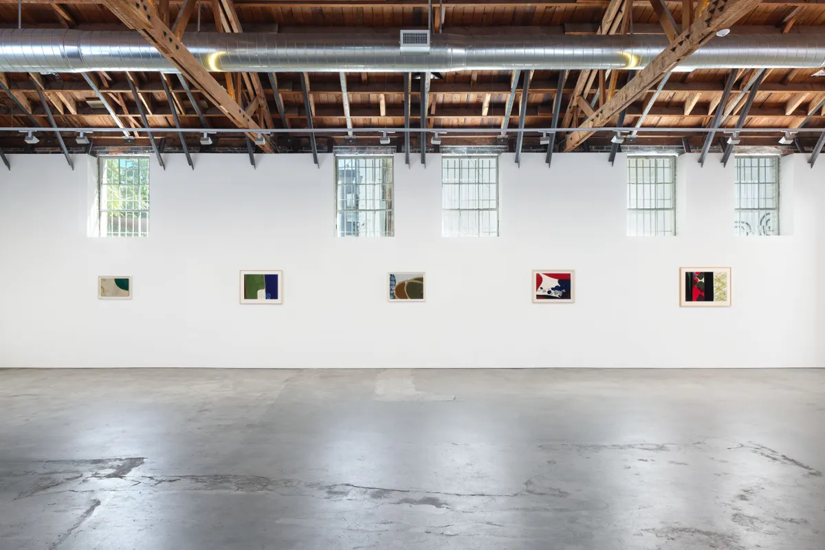Installation view of Teruko Yokoi: A Pacific Line