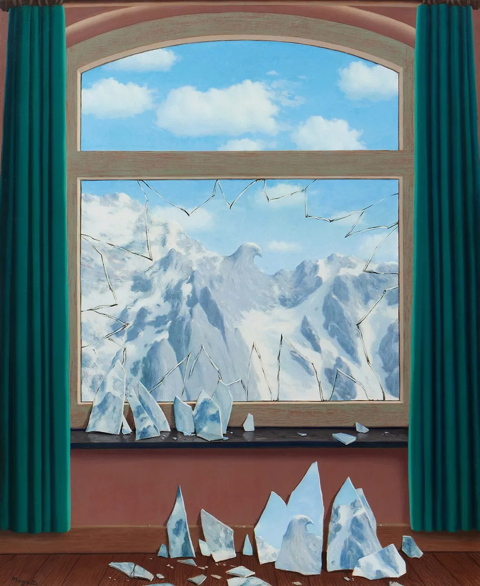 Rene Magritte, Le Domaine d'Arnheim (The Domain of Arnheim), 1949
