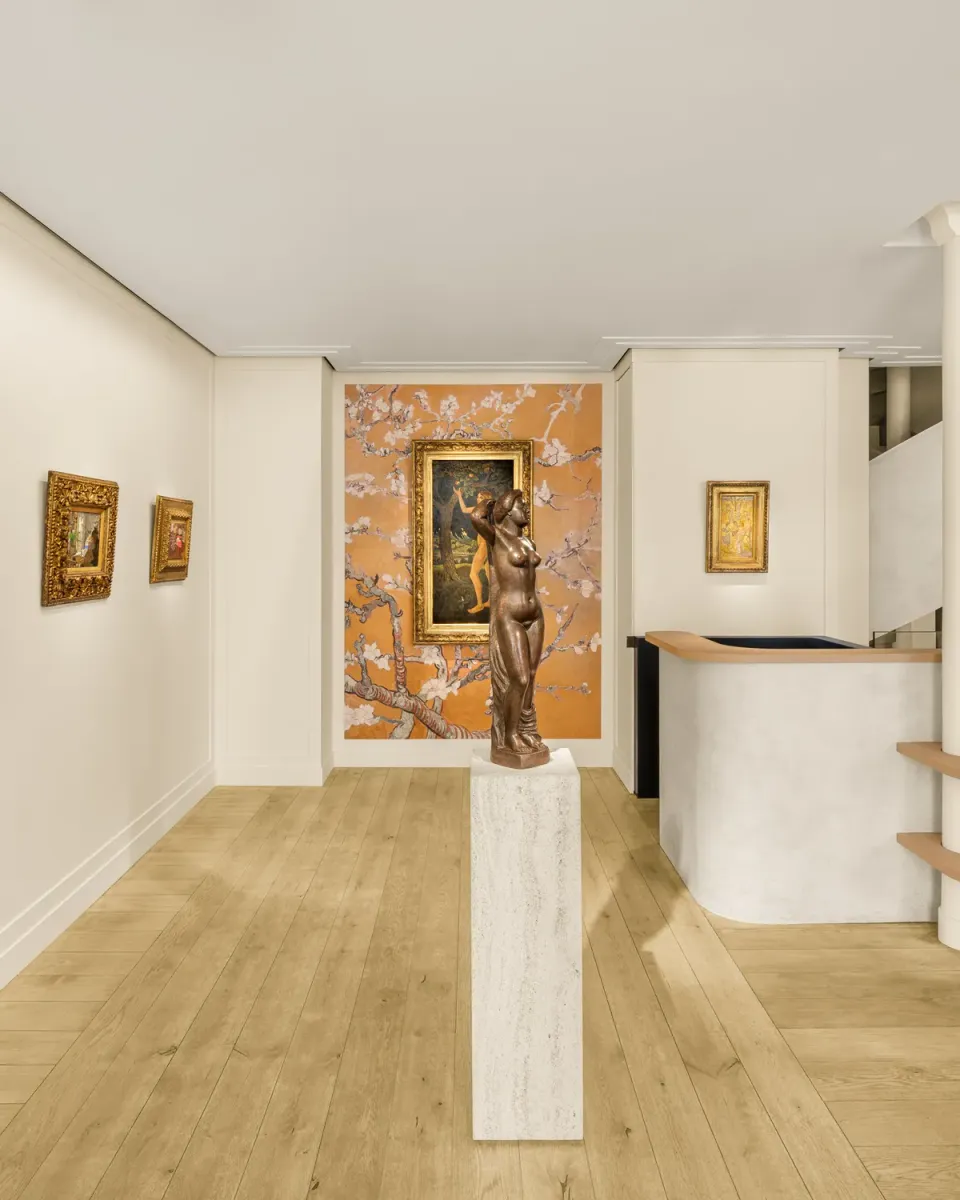 Installation view of Nabis