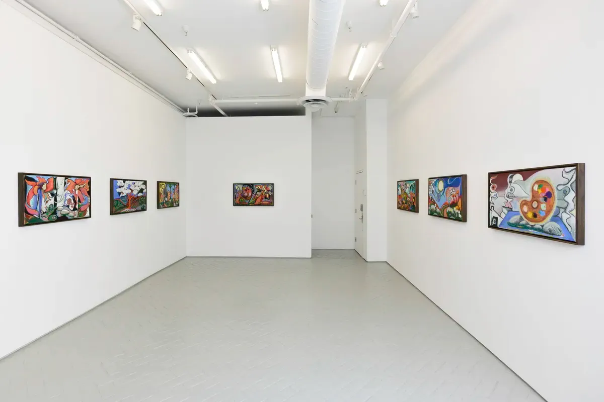 Installation view of Daniel Gibson: Manzanita