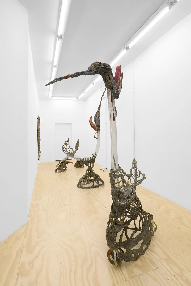 Installation view of Earth Ængel: The Dolphin Denouement