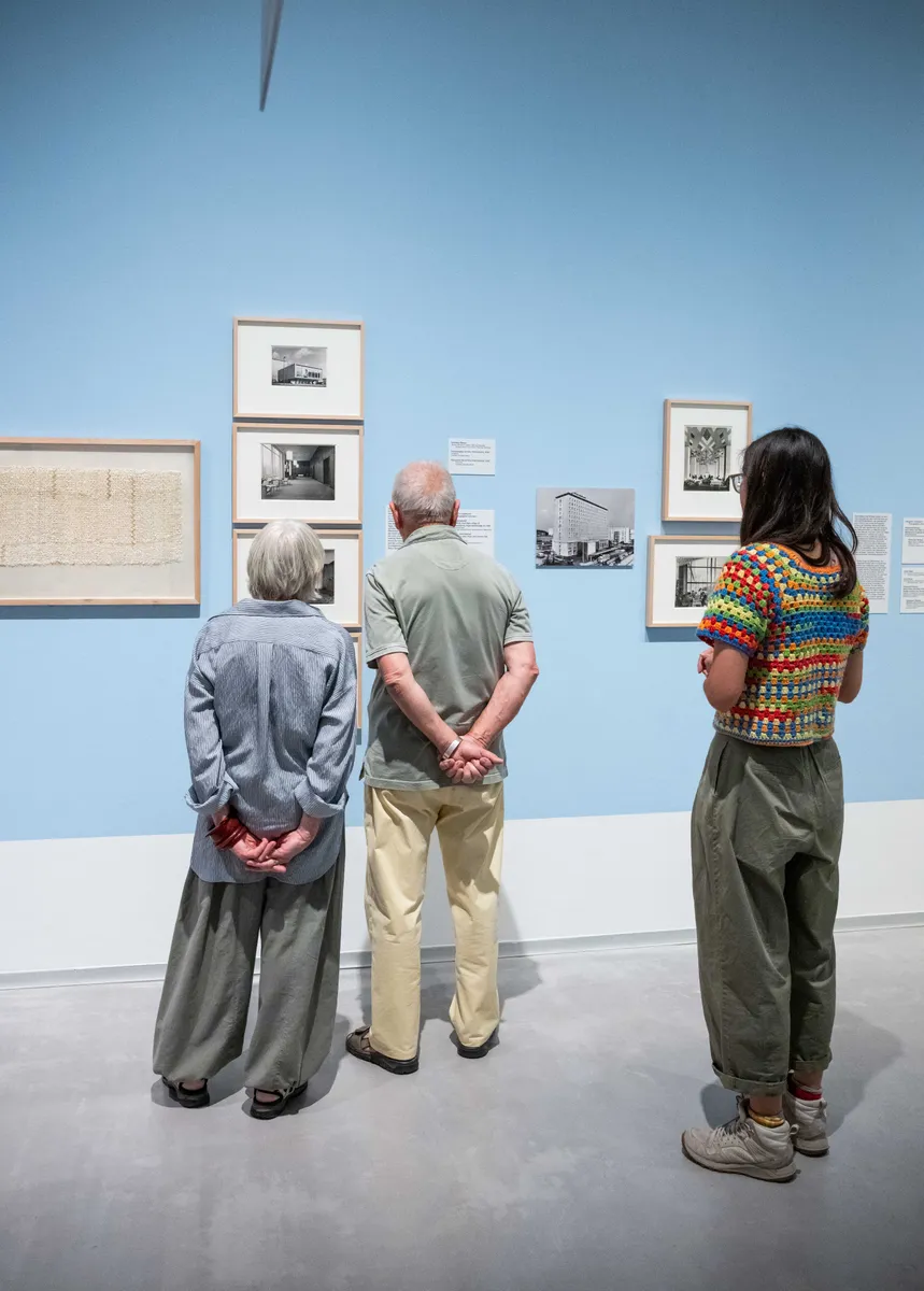 Installation view of Josef Kaiser: Building for the GDR