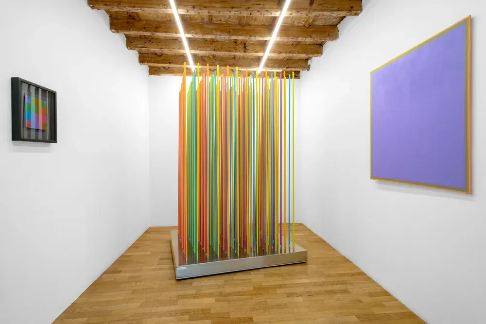 Installation view of Jorrit Tornquist: L'idea del colore