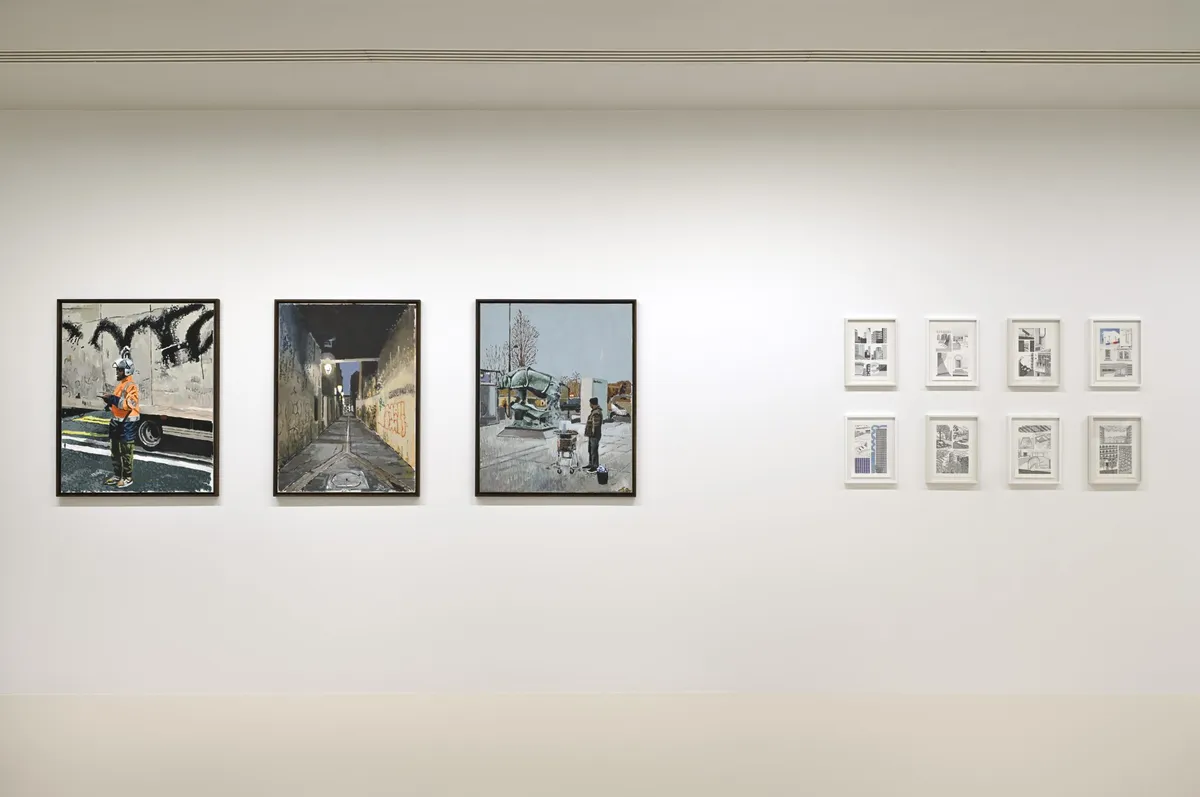 Installation view of Le Chant des Villes