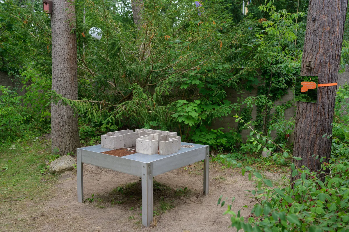 Andreas Greiner, Living Room, M 1:20, 2026