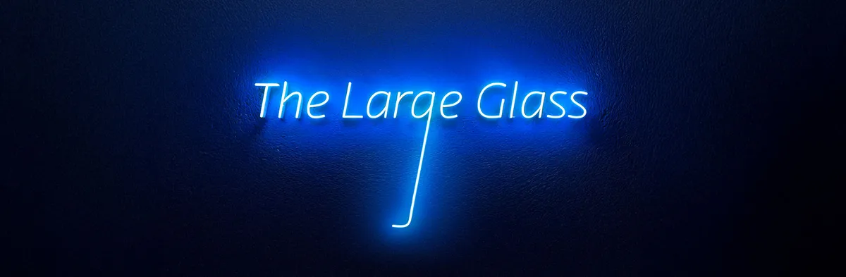 Installation view of The Large Glass