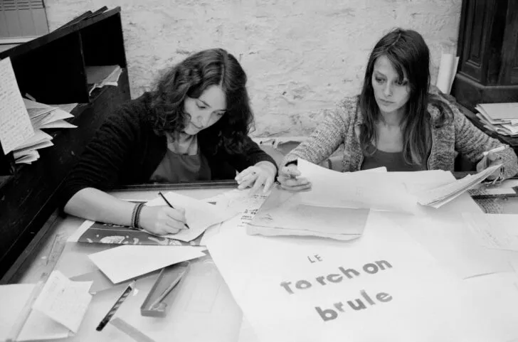 Fabrication du Torchon brûle, Paris, avril, 1971