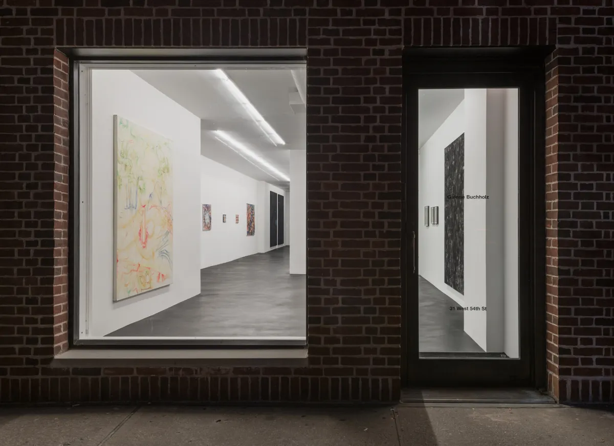 Installation view of Jutta Koether: Songs of New York