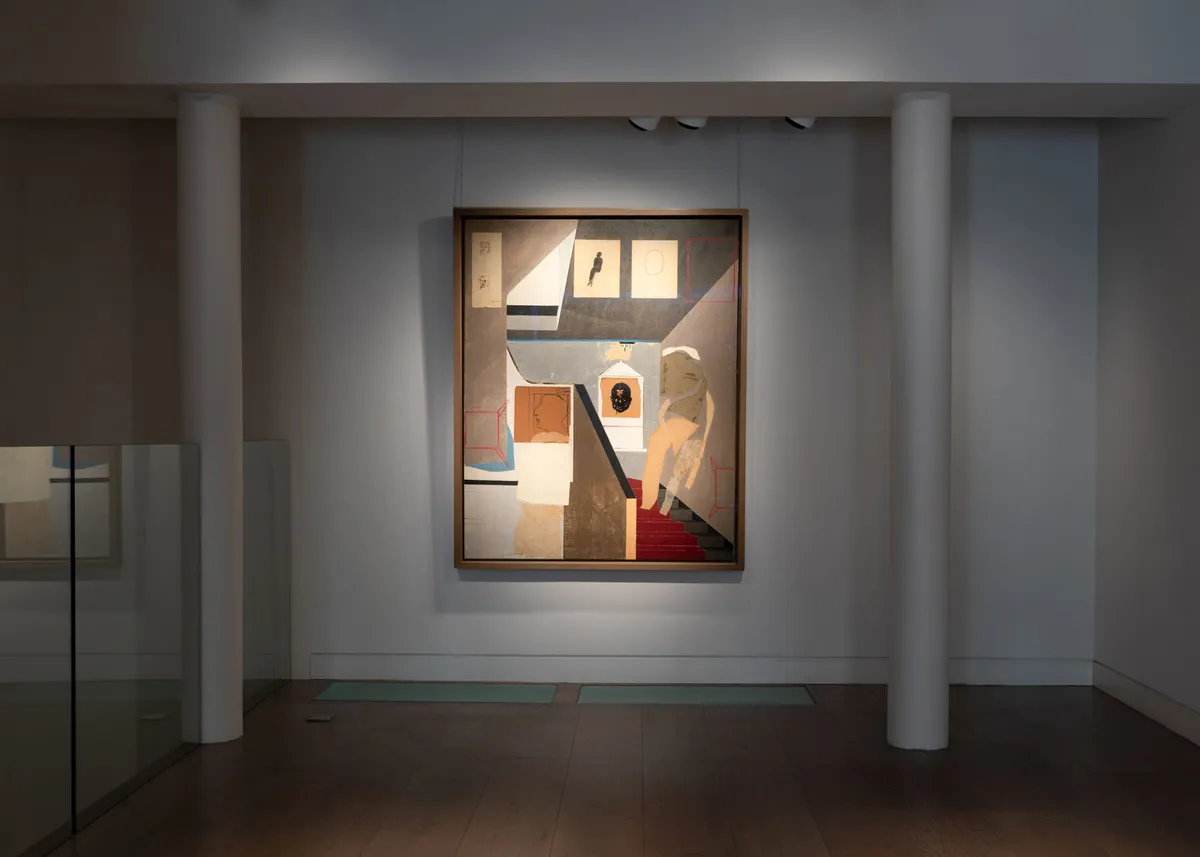Installation view of R. B. Kitaj: From Fragments 1958–1975