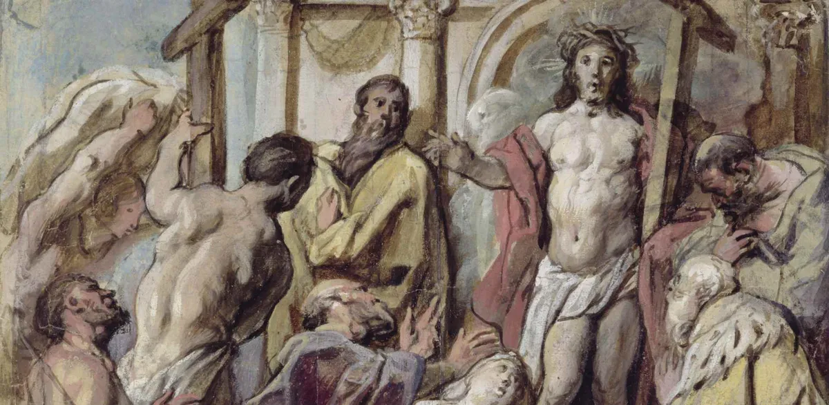 Jacob Jordaens, Christ and the Repentant Sinners (detail), c. 1630