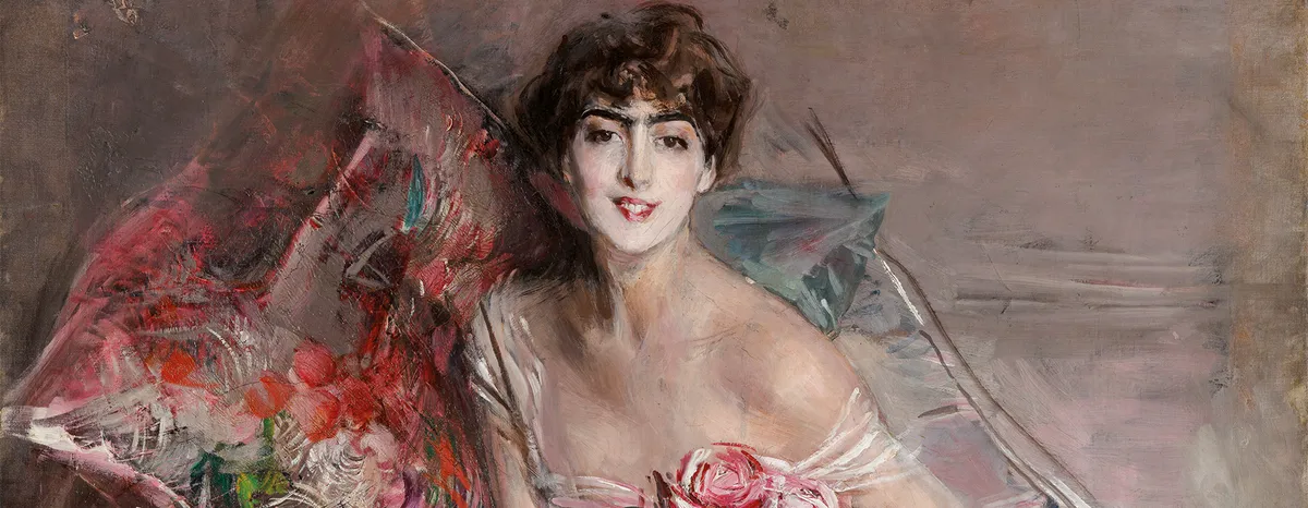 Giovanni Boldini: La signora in rosa