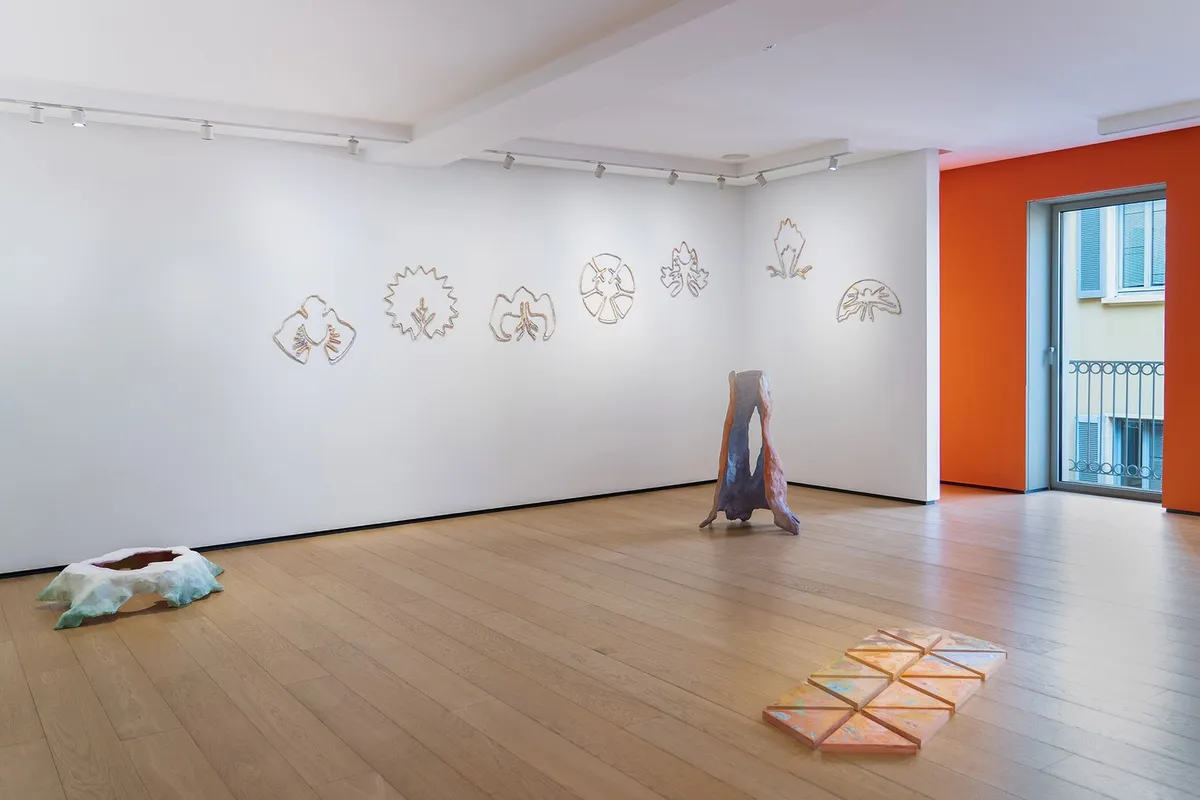 Installation view of Chiara Gambirasio: Chasing Rainbows