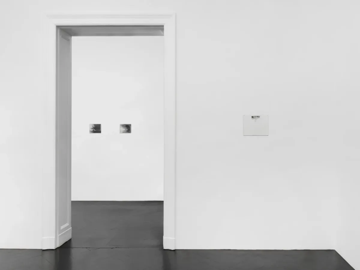 Installation view of Alix Cléo Roubaud: Si quelque chose noir