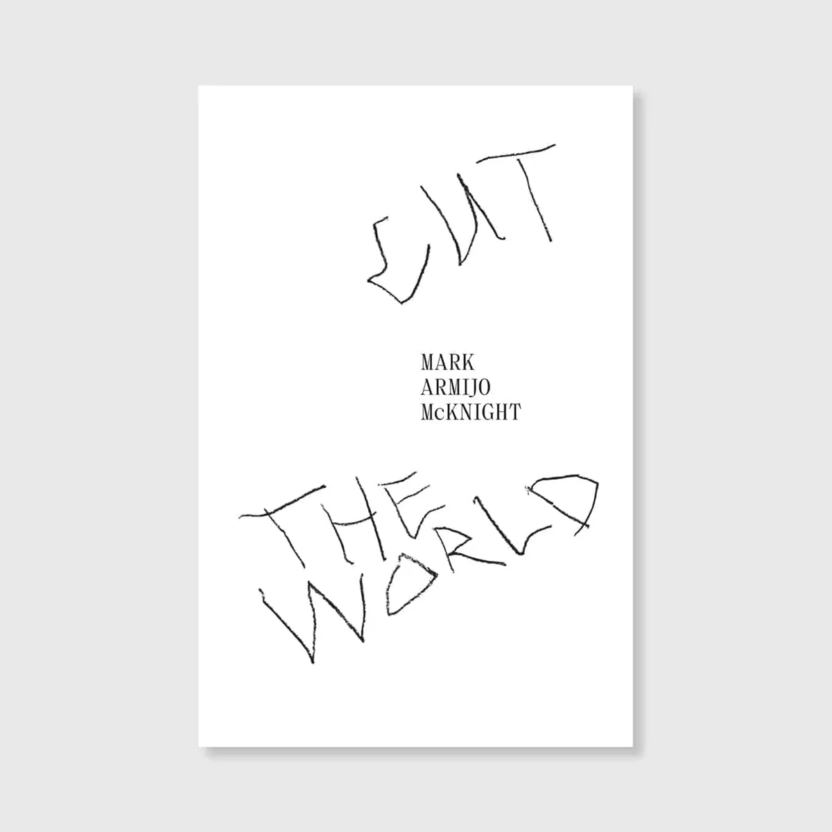 Installation view of Mark Armijo McKnight: Cut the World