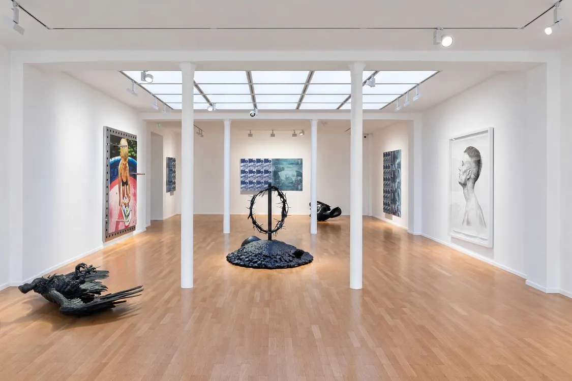 Installation view of Robin Kid: Permanent Display
