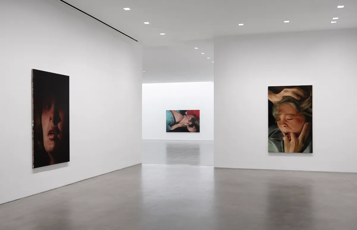 Installation view of Joseph Yaeger: Agita