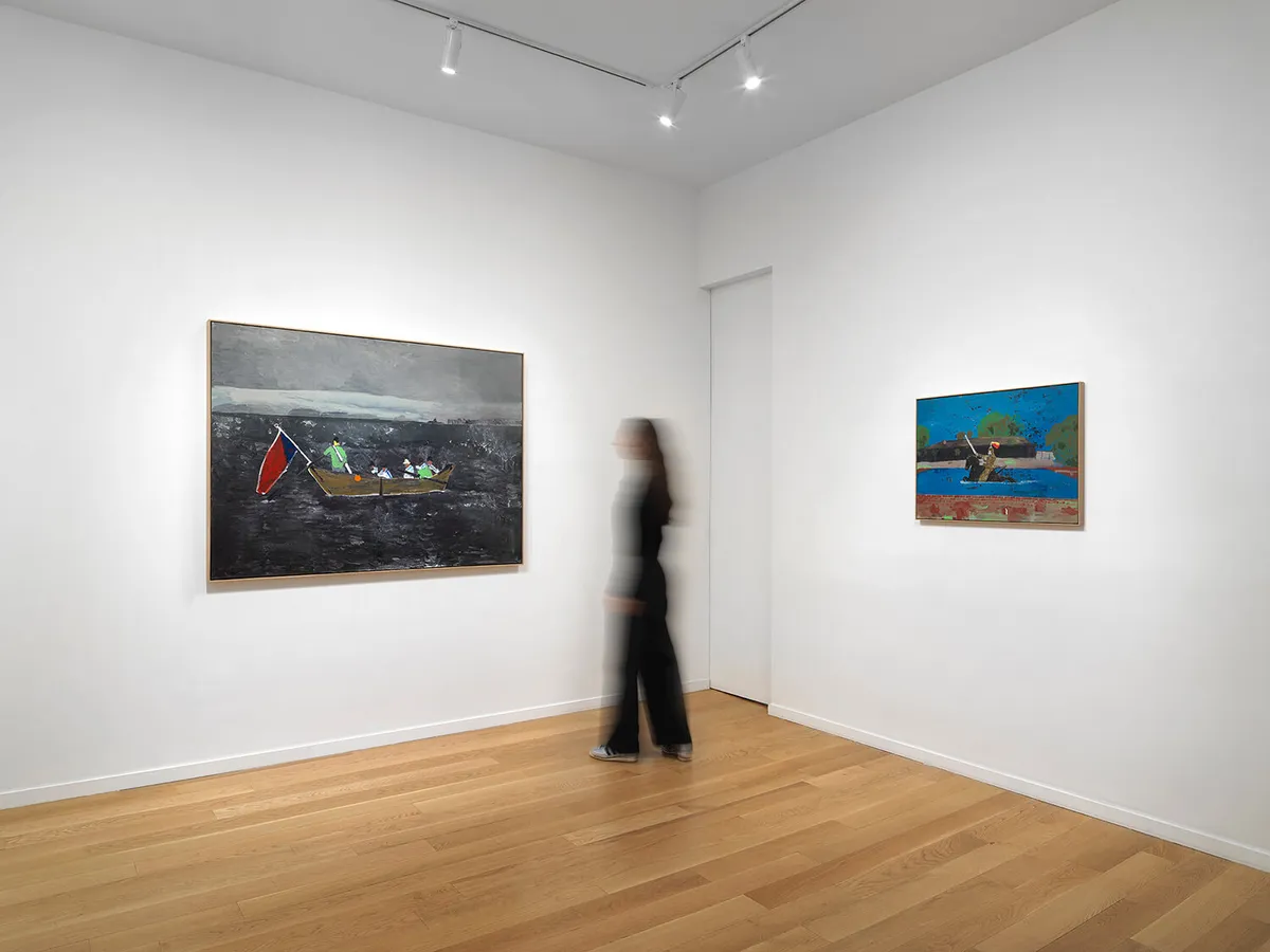 Installation view of Danny Fox: Fata Morgana