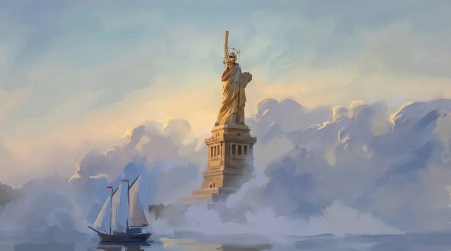 Une Statue pour la liberté, le rêve de Bartholdi, de Paris à New York