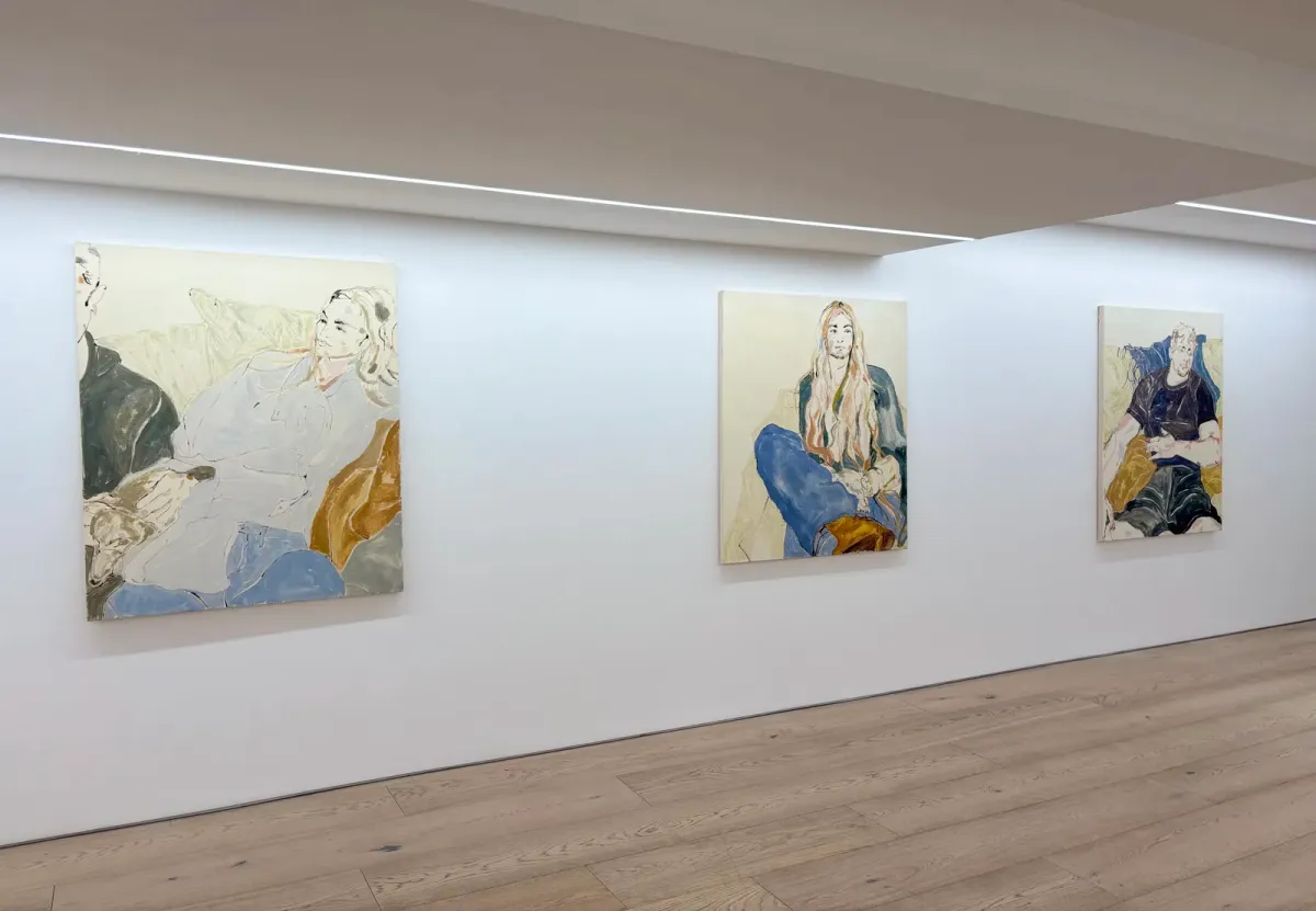 Installation view of Morag Caister: Watching the City