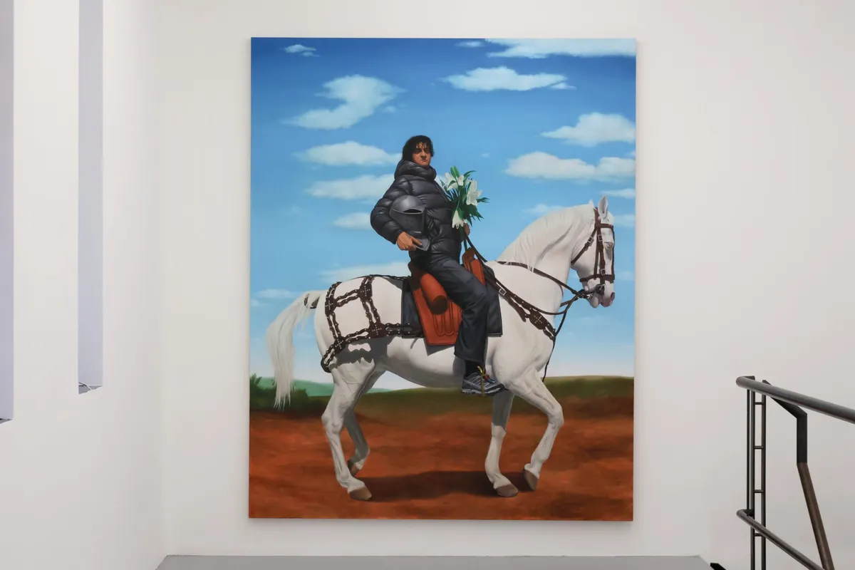Installation view of Gaétan Vaguelsy: Une épopée singulière