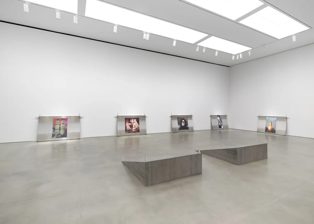 Installation view of Jordan Wolfson